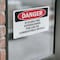 Signmission D-Class Fire Extinguisher For Use On Combustible Danger Sign, Vinyl Decal, 14in x 10in, 2PK OS-2PACK-DS-D-1014-L-2377 - alternate 2
